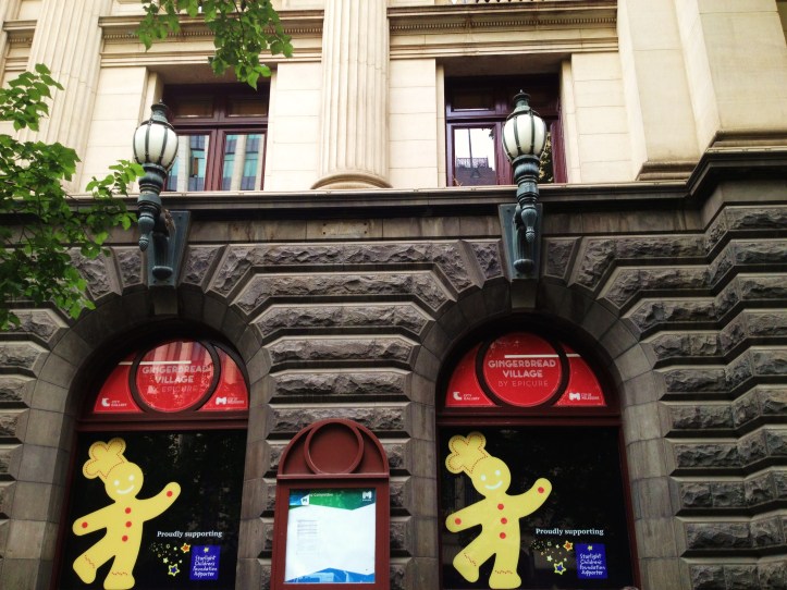 Gingerbread Village by Epicure at the Melbourne Town Hall, December 2012