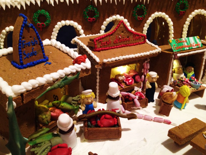Gingerbread Village by Epicure at the Melbourne Town Hall, December 2012 - the "Christmas Market"