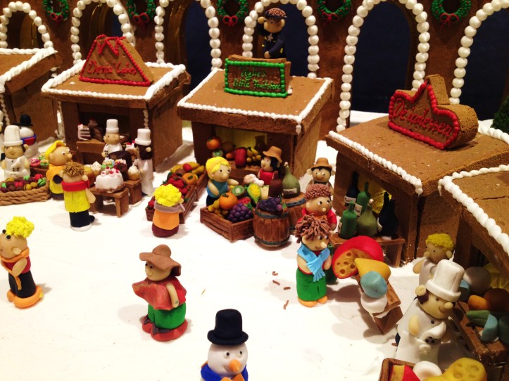 Gingerbread Village by Epicure at the Melbourne Town Hall, December 2012 - the "Christmas Market"