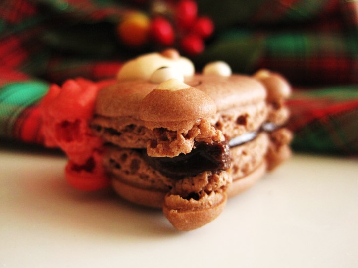 MoMo & Coco’s Advent Calendar 2012 – Christmas with LuxBite - Crumb's "Teddy Bear macaron"