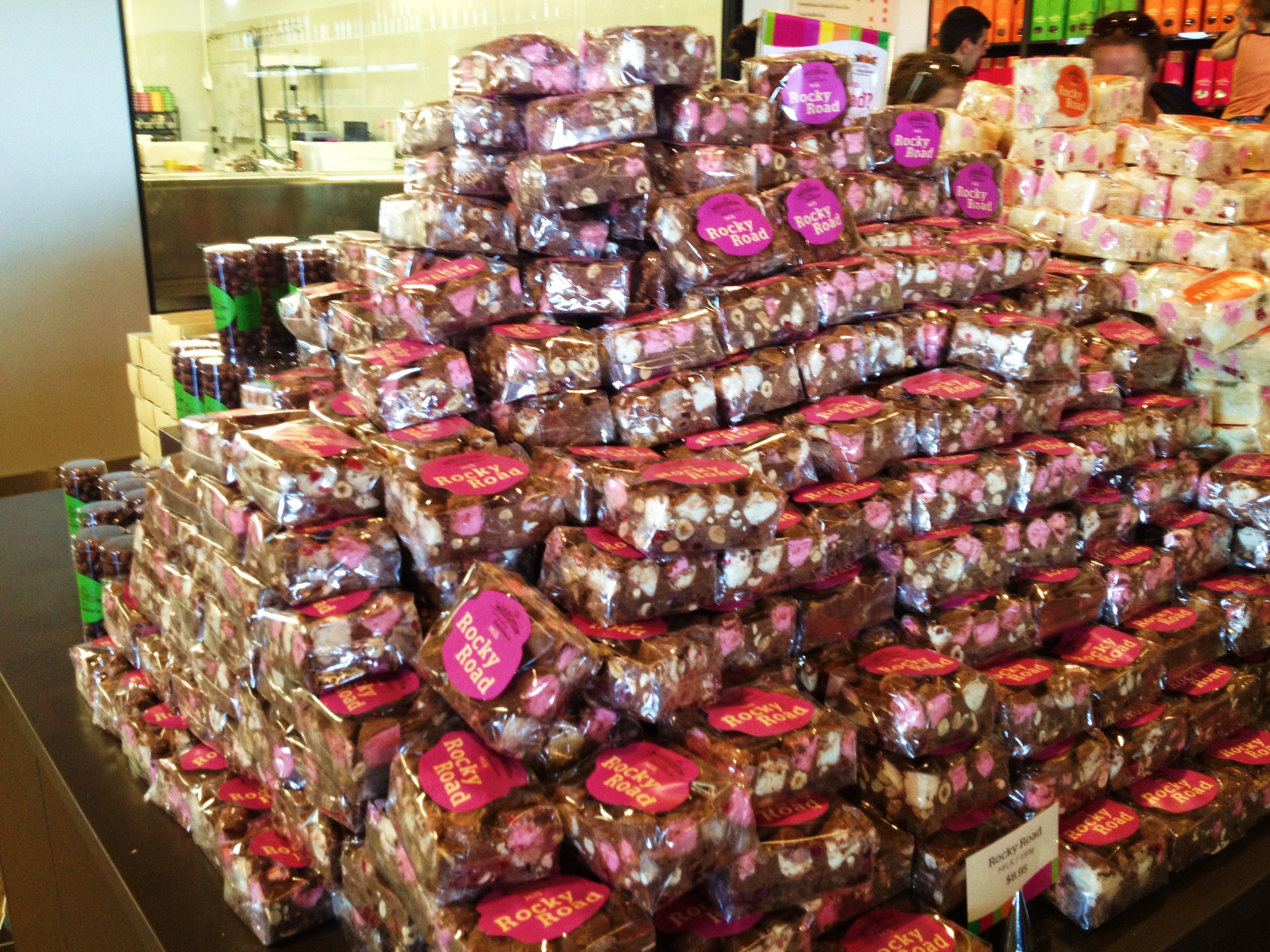 Yarra Valley Chocolaterie and Ice Creamery - the chocolate shop section