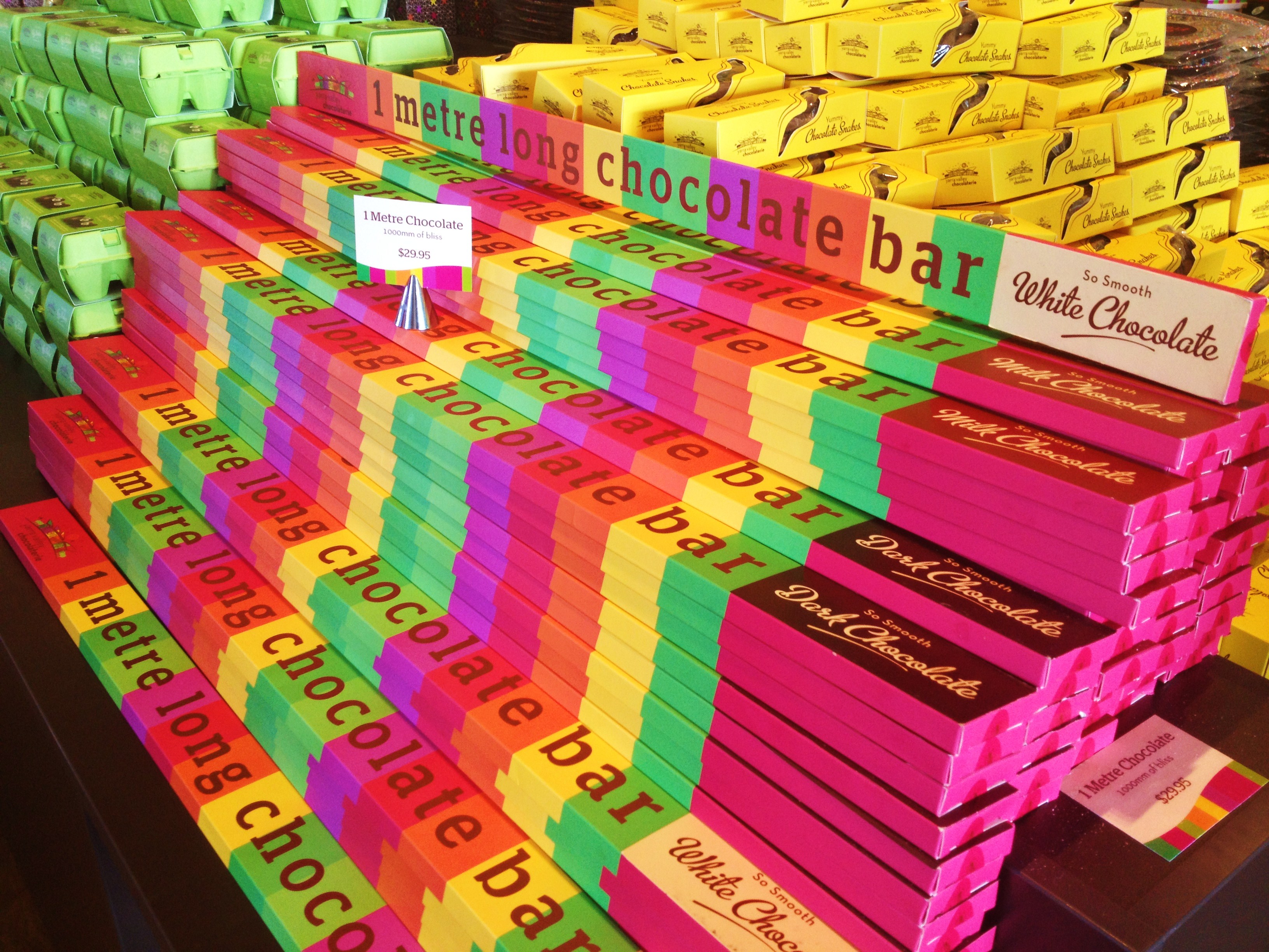 Yarra Valley Chocolaterie and Ice Creamery - the chocolate shop section