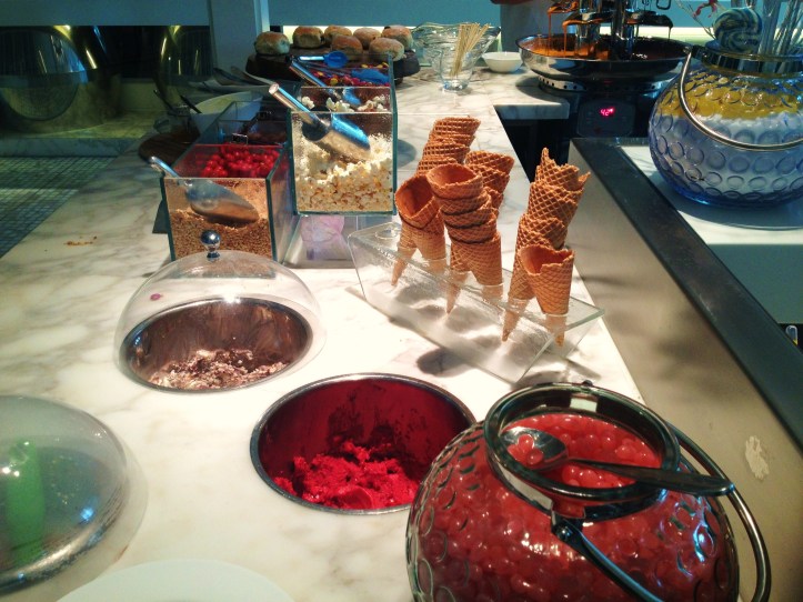 The Conservatory - the dessert buffet