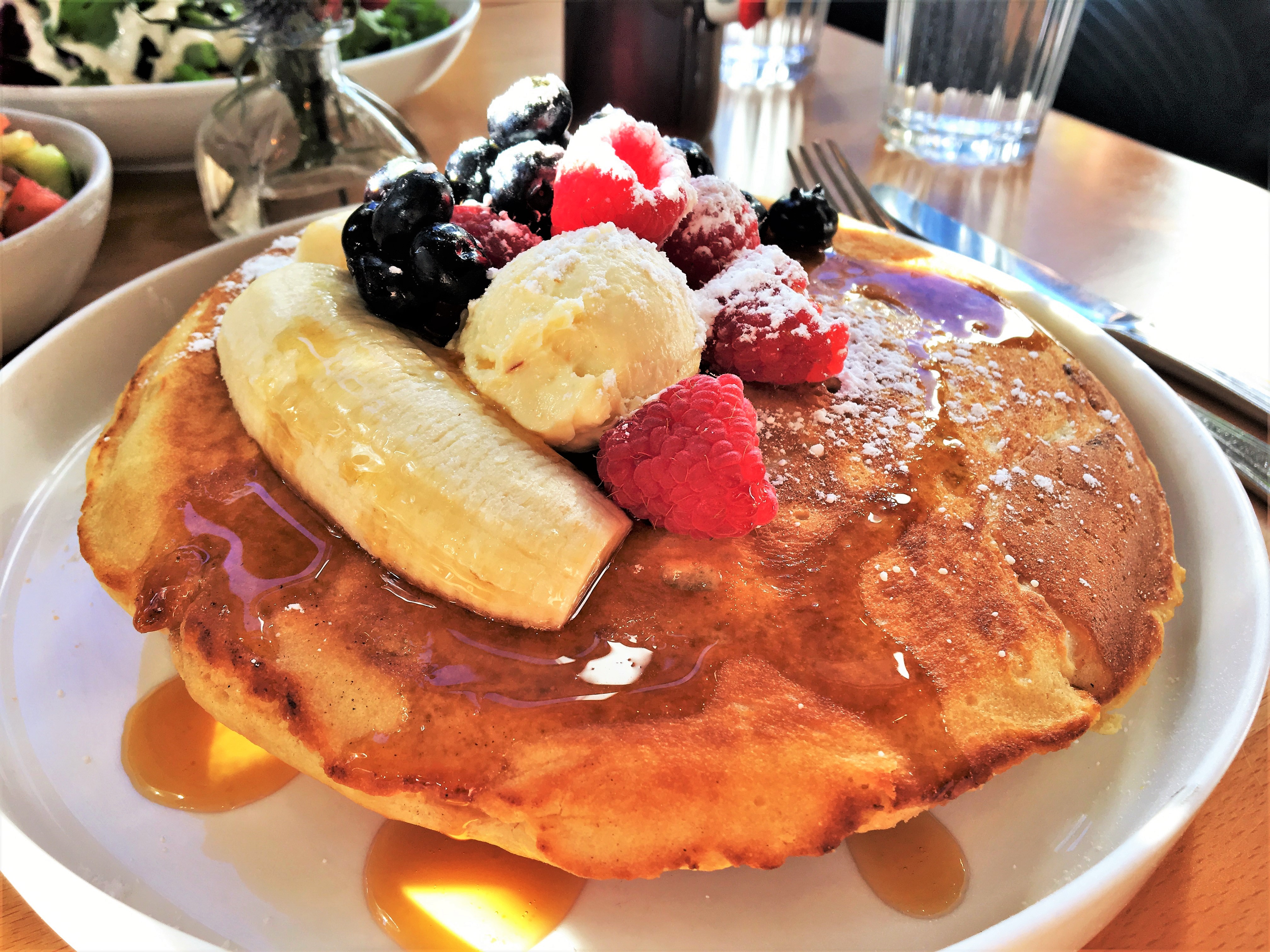 Brunch - pancakes - Reunion IMG_5120